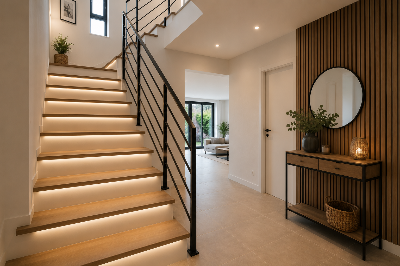 Escalier rénové