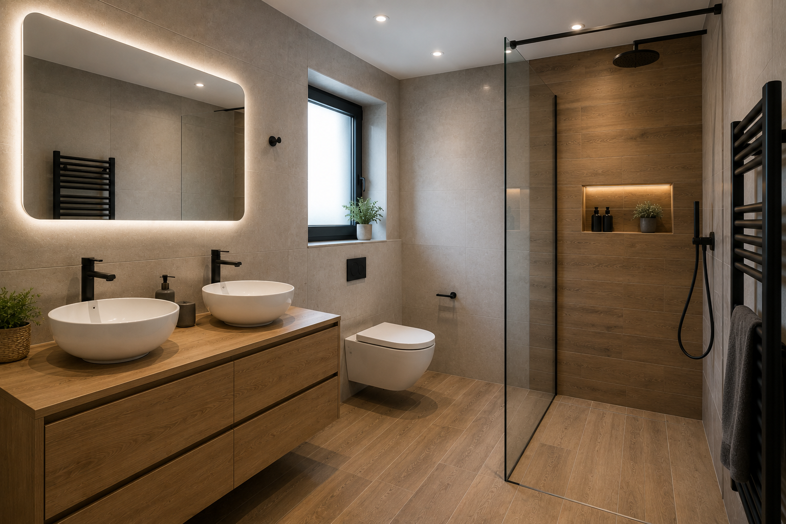Salle de bain rénovée
